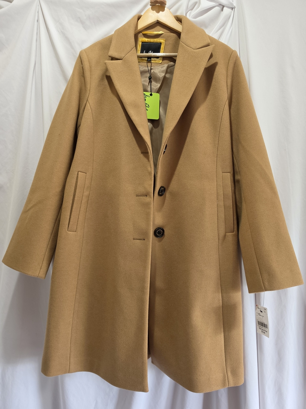 Sam Edelman Women's Single Breasted Reefer Coat